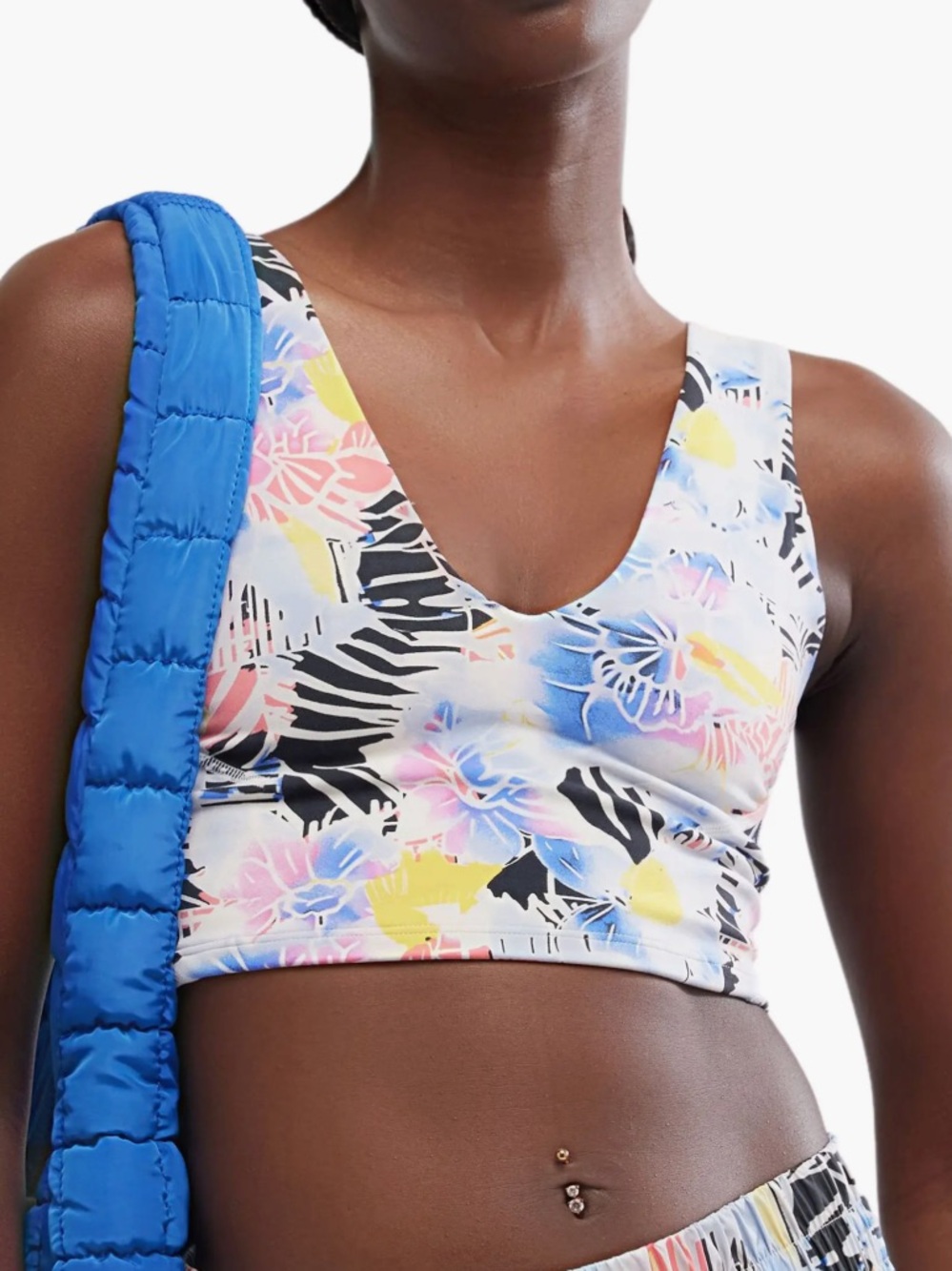 FP Movement Printed Never Better Crop - Mystic Floral Combo